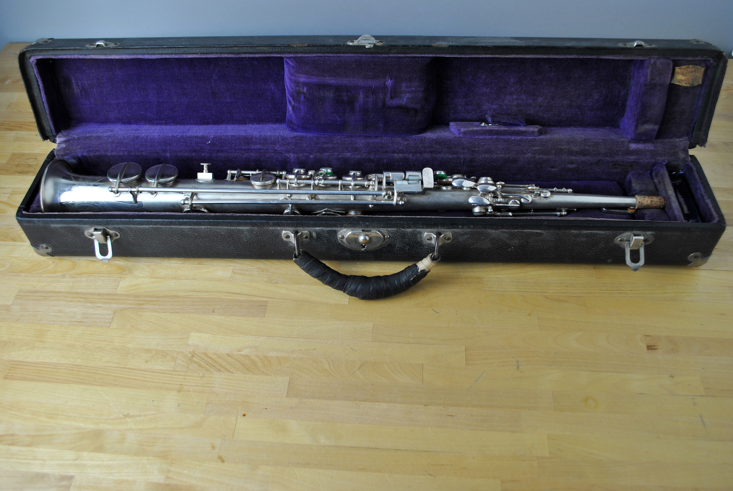 Barnard Instrument Repair — Conn Chu Berry Soprano Saxophone 226xxx